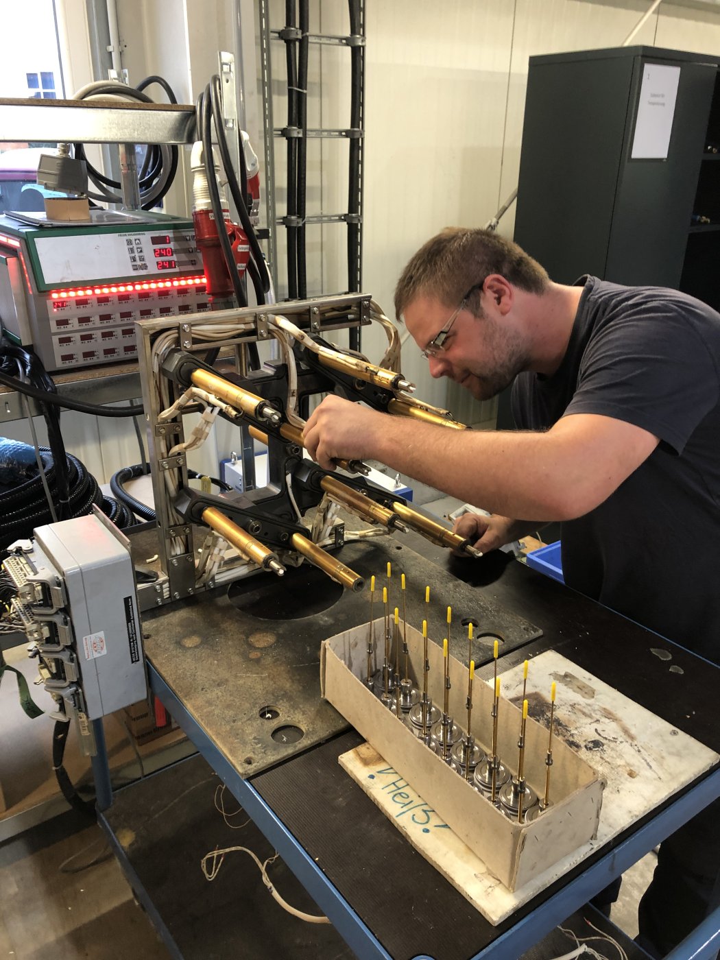 Wartung und Reparatur Heißkanaltechnik